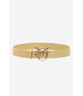 Pinko 1H2101Y7SP C38Q LOVE BERRY SIMPLY BELT H3 GIALLO GOLD