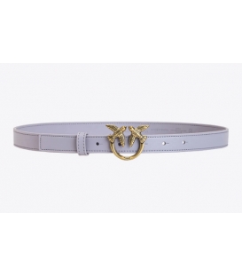 PINKO 1H212PY5H7 I41Q LOVE BERRY SIMPLY H2 BELT GLICINE/GOLD