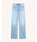 DONDUP DP586 DF0263D GY2 800 JEANS MABEL WIDE LEG IN DENIM FISSO