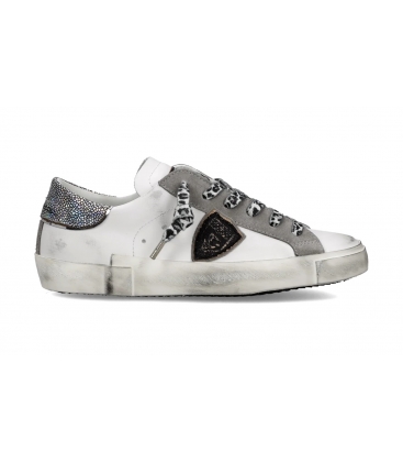 Philippe Model Sneakers Prsx Donna PRLD VML2 Bianco Grigio Nero