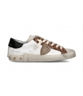 Philippe Model Sneakers Prsx Donna PRLD VG04 Bianco Terra Bruciata
