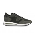 Philippe Model Uomo Sneakers Tropez Haute TKLU DF02 Verde Militare Bianco