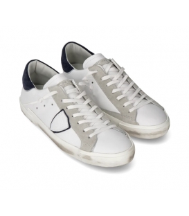 Philippe Model Uomo Sneaker bassa Prsx PRLU VX22 bianco e blu