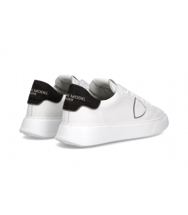 Philippe Model Uomo Sneakers Temple BTLU VVC1 Bianco Nero