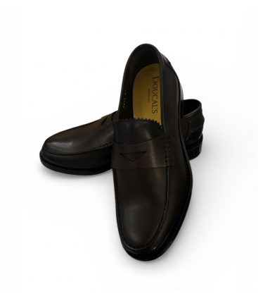 DOUCAL'S Mocassino in pelle Testa Di Moro DU3241BRANUF159TM29