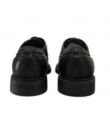 DOUCAL'S Stringata coda di rondine in pelle testa di moro DU3505RALPUF259TMOO