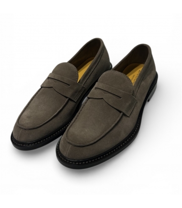 DOUCAL'S Mocassino in suede safari DU2405PHOEUY009TC30