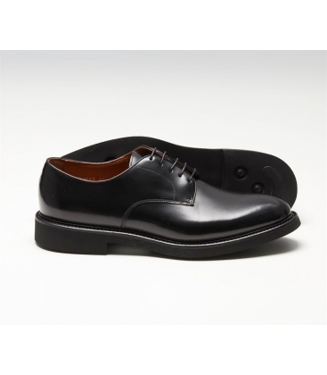 DOUCAL'S Stringata in pelle nera DU1003VEROUF007NN00