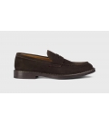DOUCAL'S Mocassino in suede marrone "terre" DU2528SIEWUF009TM23